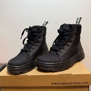 Dr. Martens Black Combat Boots